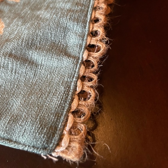 RACHEL ZOE NWT Fall Autumn Thanksgiving Beaded Pumpkins Decorative Table Runner - Picture 10 of 13